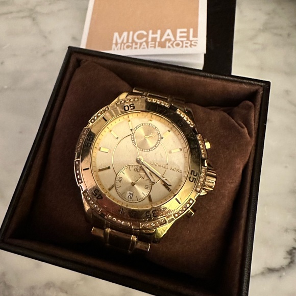 Michael Kors gold watch